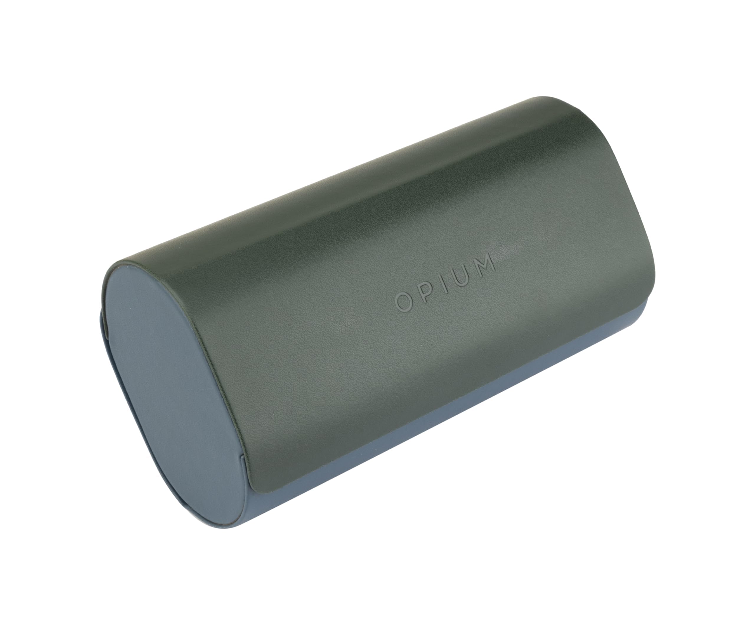 2 in 1 Sunglasses & Eyeglass Case | Dual Compartment Hard Shell Box for Men & Women | Protective Storage for Spectacles & Shades | Compact, Travel-Friendly Design (BLUE)