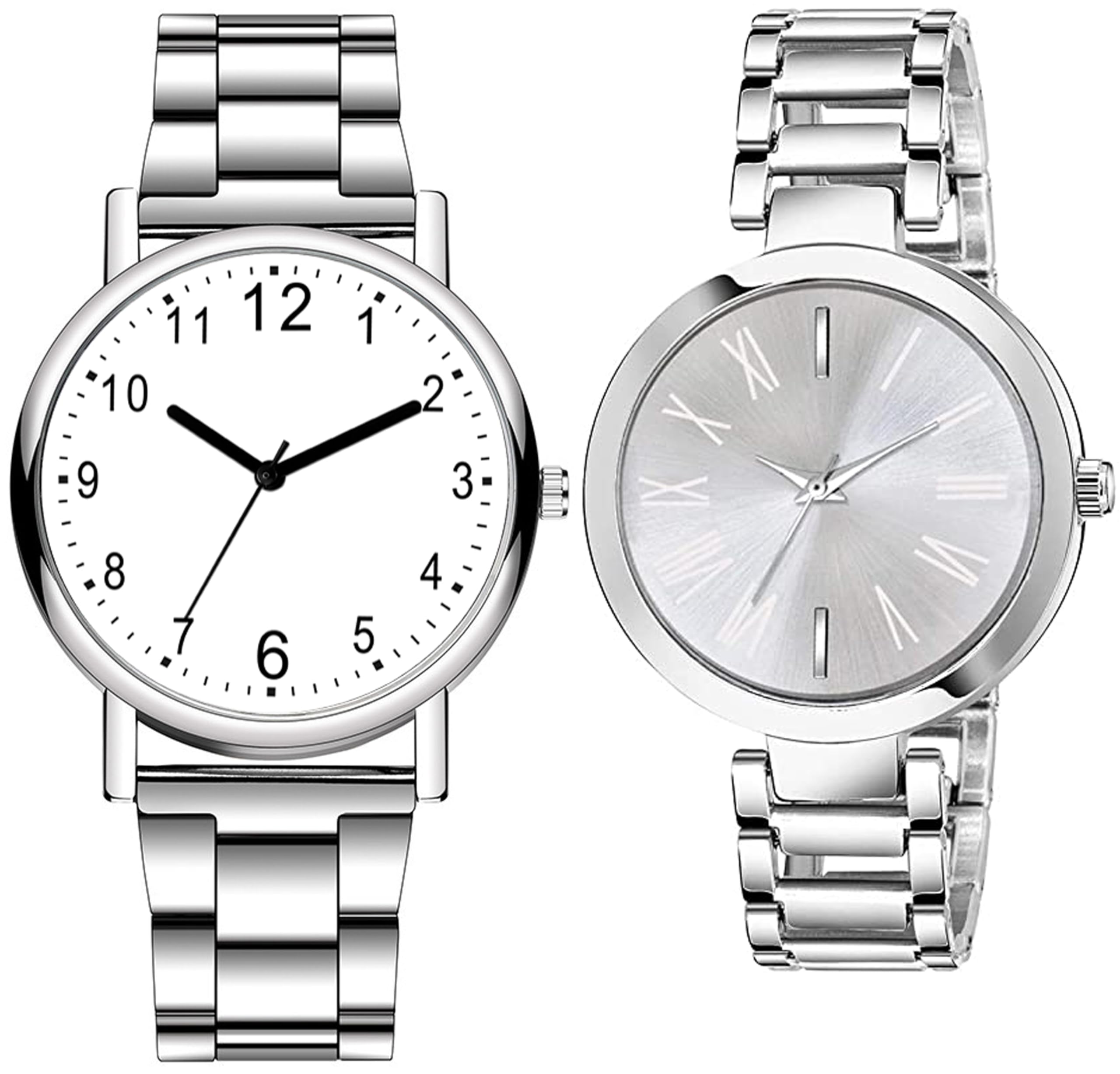 just like Stainless Steel Chain Strap Analog Wrist Watch for Couple Watch Boy & Girls (Silver) (B0CPVJ7BQY) Amazon Price History, Amazon Price Tracker