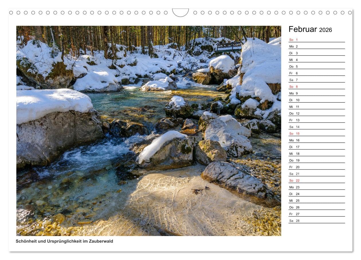 Servus im Bergsteigerdorf Ramsau (Wandkalender 2026 DIN A3 quer), CALVENDO Monatskalender: Imposante Berglandschaften und traumhafte Wanderwege mit ... für Naturfreunde, Wanderer und Alpinisten.