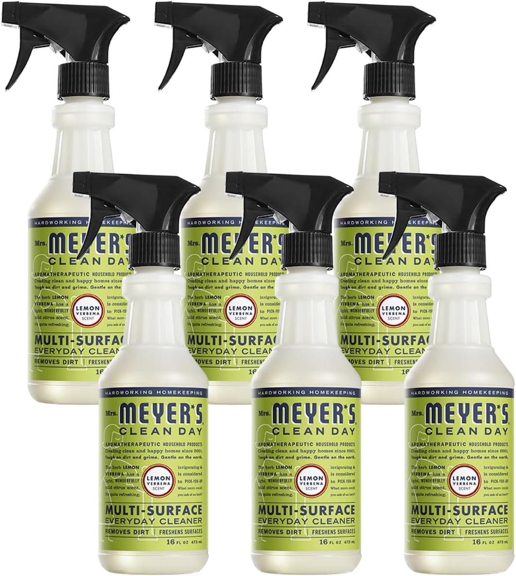 Mrs. MEYER'S CLEAN DAY Multi-Surface Cleaner, Gingerbread, 16 Fl Oz (Pack of 6)