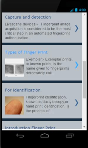 Finger Print Lock Info