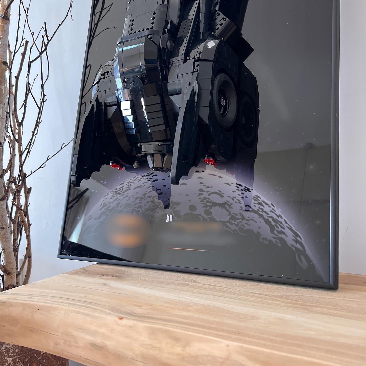 iLuane Display Wallboard for 76139, Adult Collectibles Wall Mount, Home or Office Décor (No Car Included)