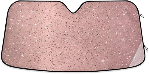 Vista 10 de Boccsty Persianas de ventana de bulldog francés para automóvil, camión, parabrisas de automóvil, lindo 55 x 27.6 pulgadas Bulldogs franceses,Vaca