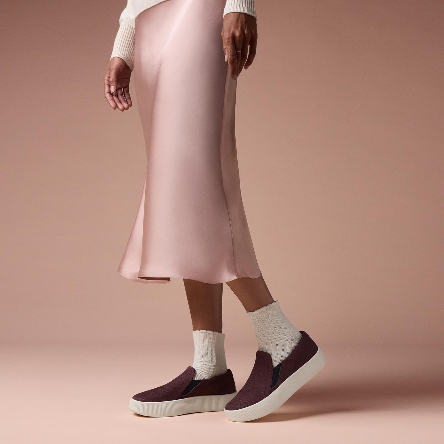 Allbirds Women’s Lounger Lift, Slip-On Platform Sneaker, Everyday Casual Shoes - Image 2