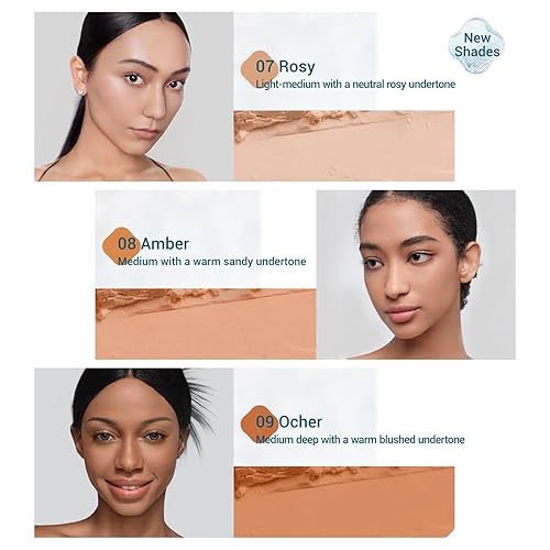 Miniatura 9 de FLORASIS Polvo fijador transpirable de jade impecable (07 Rosy)