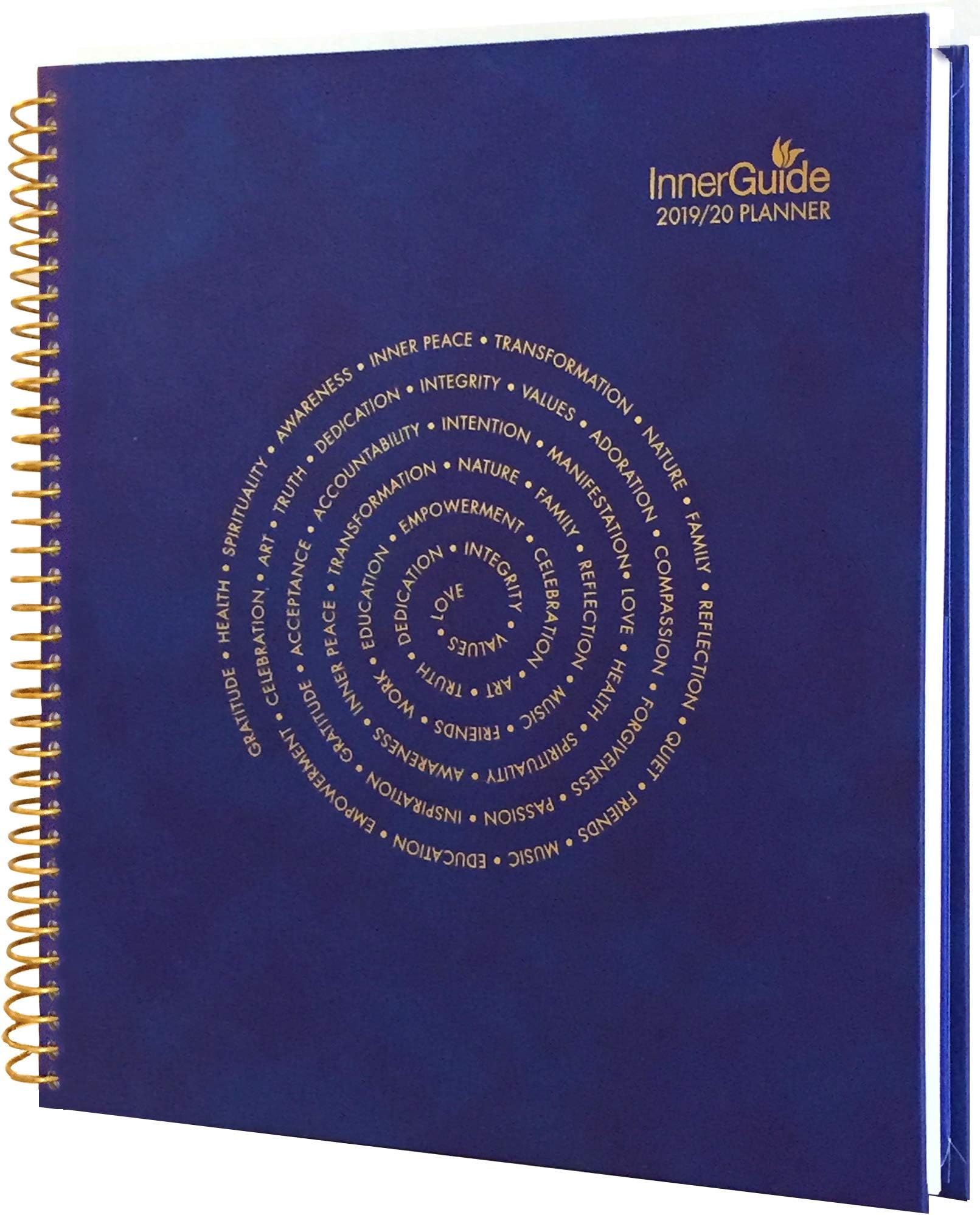 Daily Planner 2019-2020 Hourly - Dated July 2019- June 2020 - Hardcover - InnerGuide