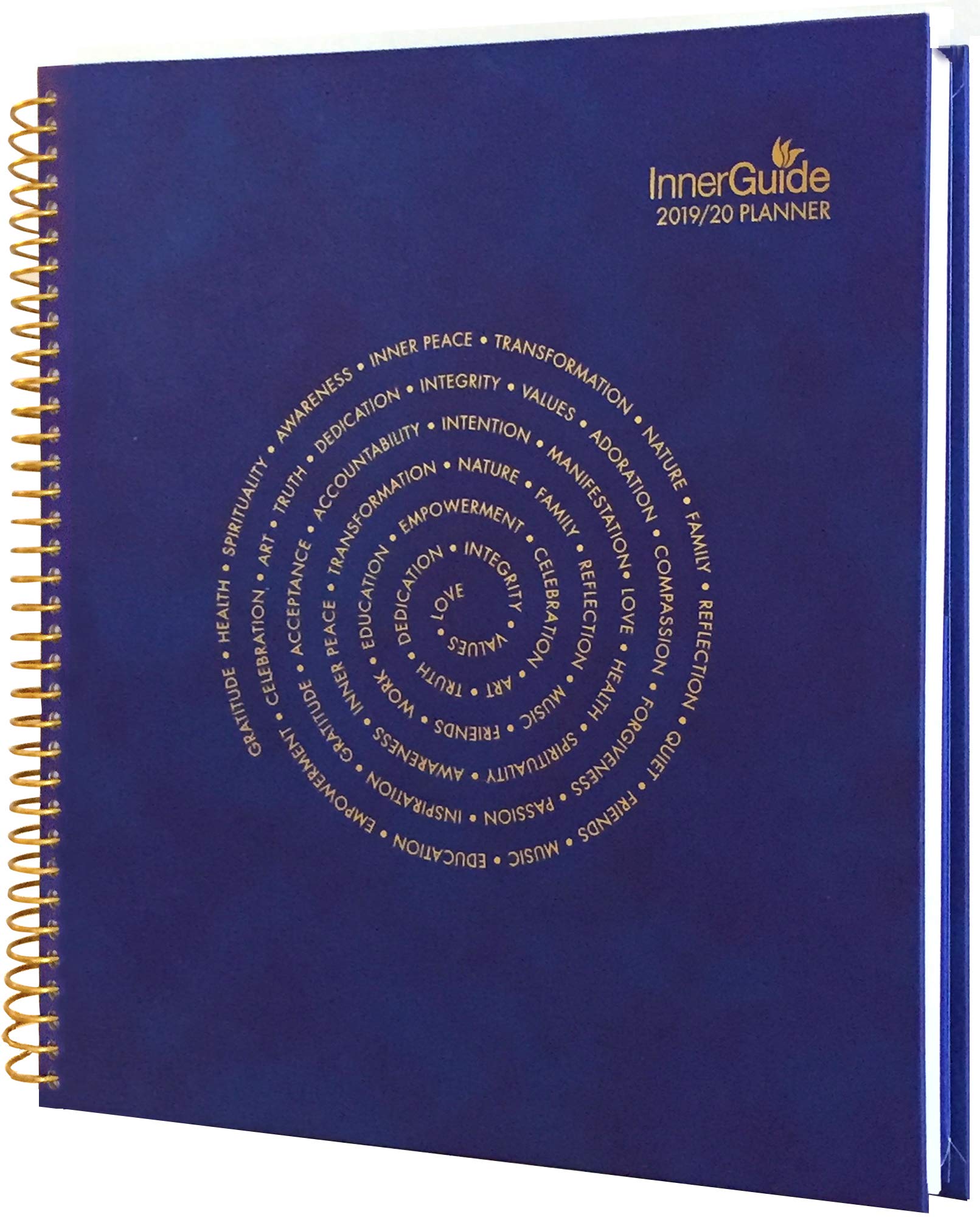 Daily Planner 2019-2020 Hourly - Dated July 2019- June 2020 - Hardcover - InnerGuide