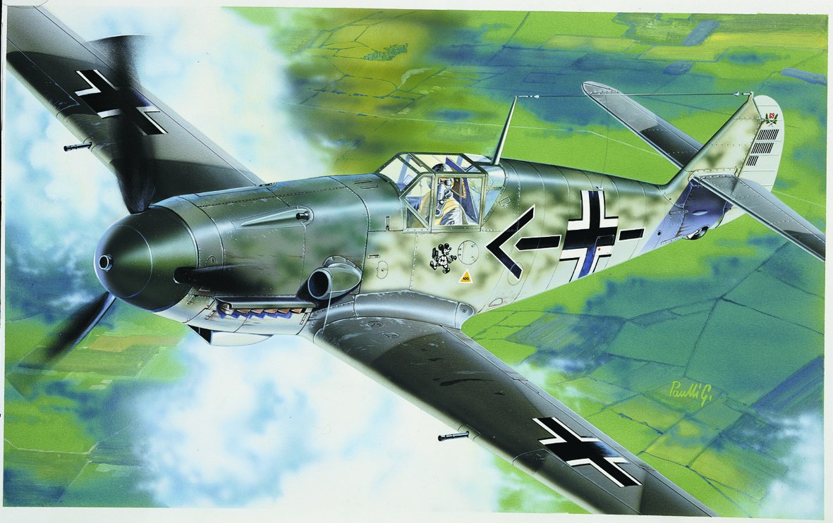 Amazon | タミヤ イタレリ 53 1/72 メッサーシュミット Bf109 F-2/4