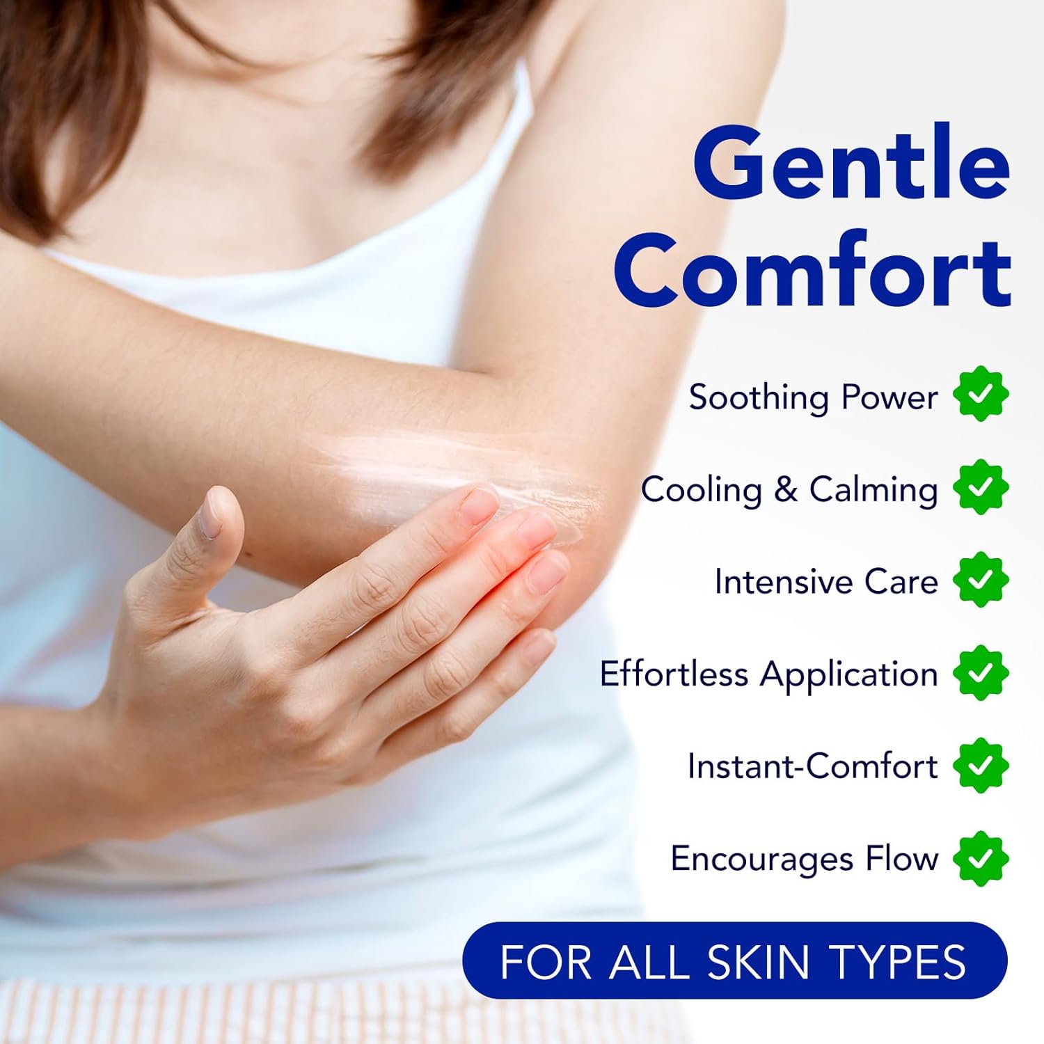 Neuropathy Nerve Relief Cream, Neuropathy Relief Cream Extra Strength for Feet, Hands,Toes with Natural Turmeric, Ginger, Natural Calm Soothing Pain Relief Massage Gel for Muscle & Joint - 4.23oz - Image 4