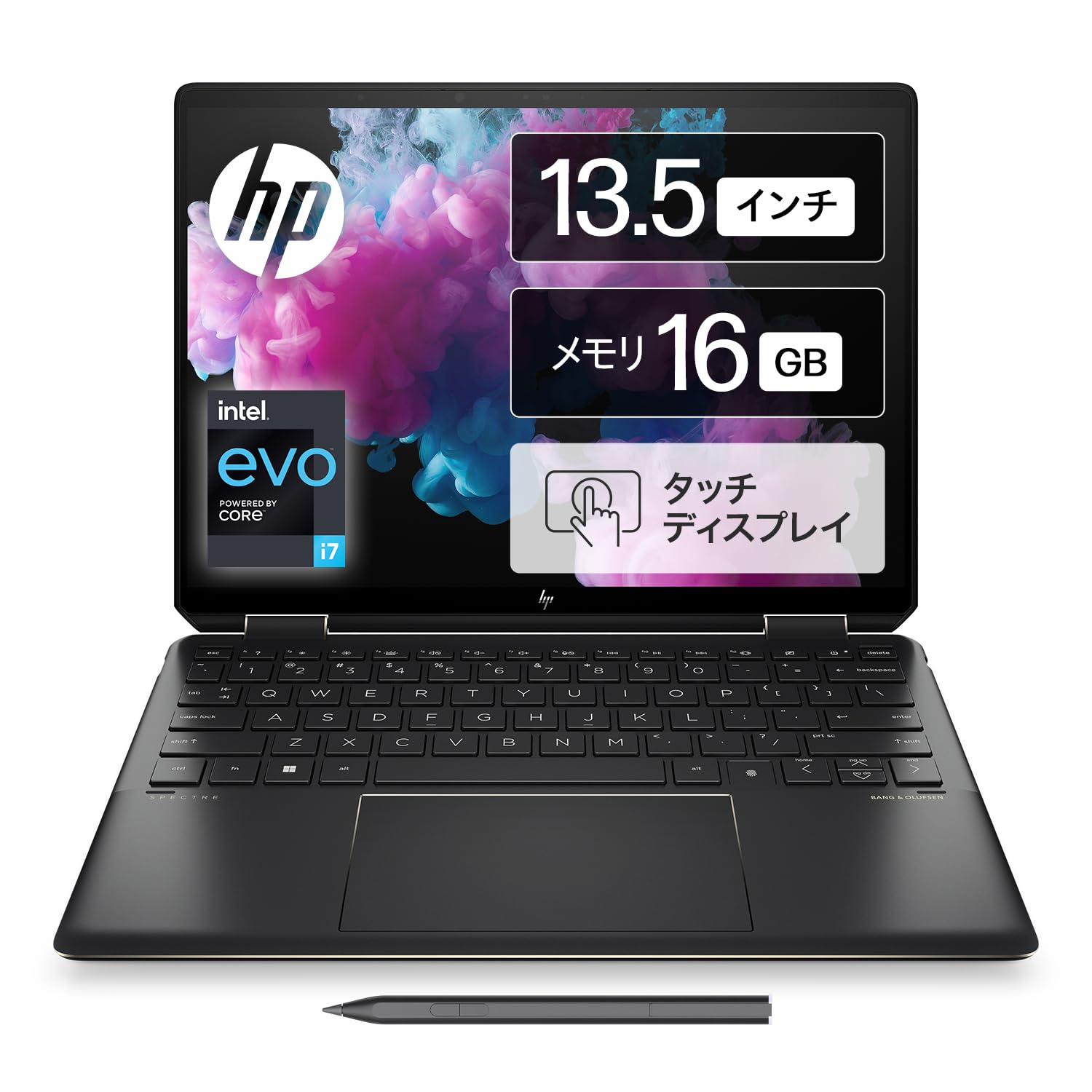 Amazon | HP ノートパソコン Spectre x360 14-ef 2023年モデル 13.5 