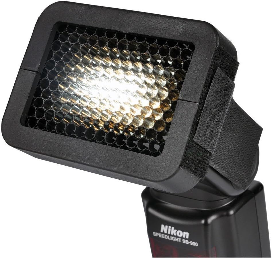 Opteka OSG14 1/4" Universal Honeycomb Fast Grid for External Camera Flashes