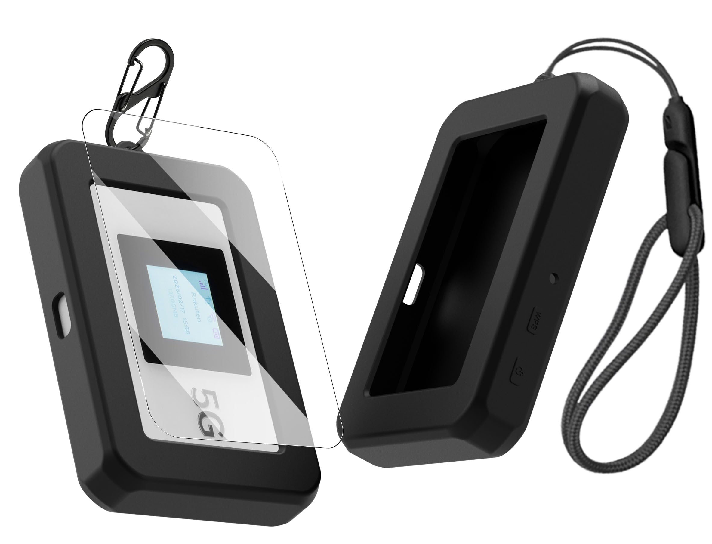 Amazon | For Rakuten WiFi Pocket 5G 用 ケース カバー【JIAYJP】軽量