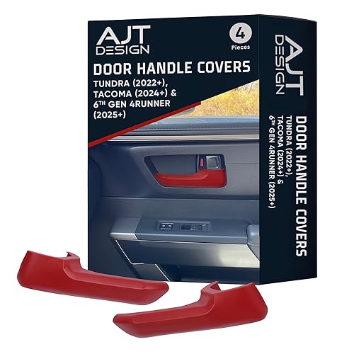 Door Handle Covers Compatible with Toyota Tundra (2022+), Tacoma (2024+)
