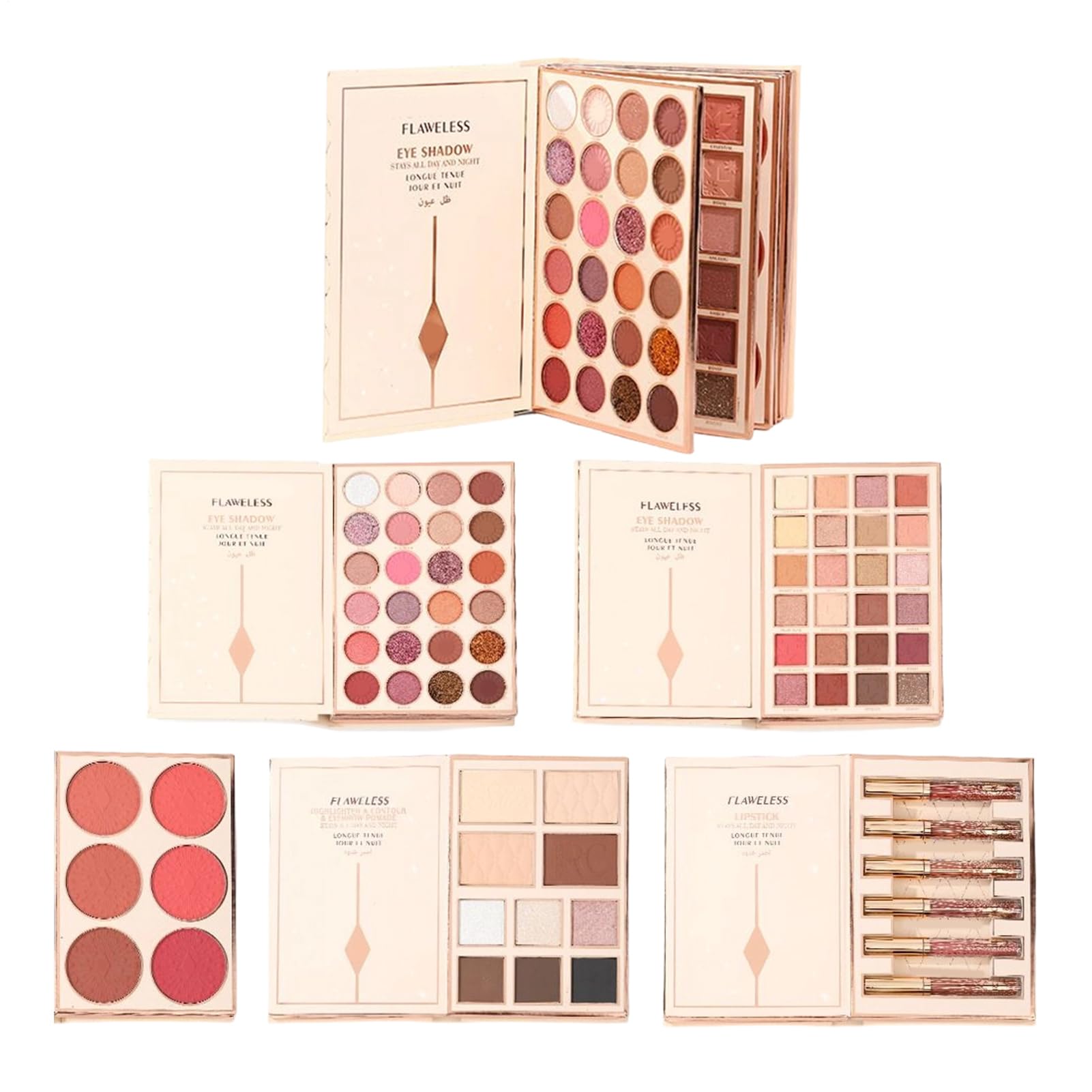 Palette De Fard À Paupières 48 Couleurs Anti Trace Éclatant | Palette De Fards À Paupières En Forme De Livre Pour Pour Femmes, Filles, Adolescent, Halloween, , Fête, , Tenue ne