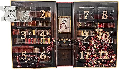 Miniatura 3 de Holly Jolly 12 rompecabezas antes de Navidad  Calendario de Adviento, rompecabezas de metal desenredado para cada una de las 12 noches de Navidad,