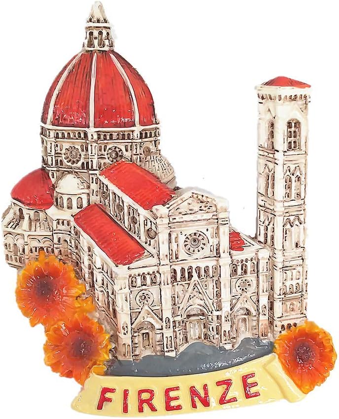 3D Firenze Florence Italy Fridge Magnet Travel Souvenir Gift,Home & Kitchen Decoration Magnetic Sticker Florence Refrigerator Magnet