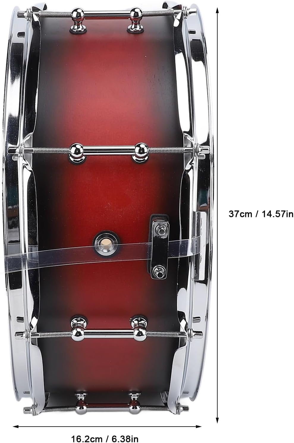 14 Inch Snare Drum, Marching Snare Drum Set PET Drumheads with Strap 8 Lugs and Sticks for Adult Beginners