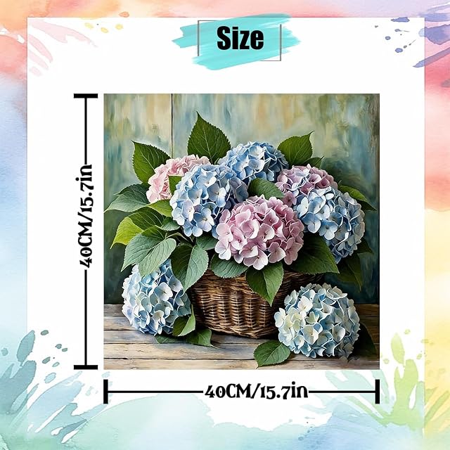 Foto 3 de 7 de Formeyart Pintar por números para adultos, pintura de flores por números para adultos