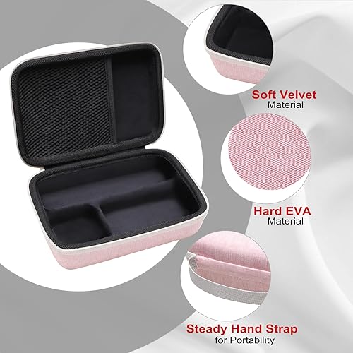 Miniatura 3 de LTGEM - Funda rígida para cámara digital Sony ZV-1F  ZV-1  ZV-1 II de LTGEM, compatible con kit de accesorios Vlogger, trípode y micrófono, bolsa de