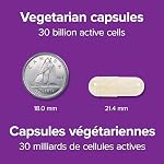 Webber Naturals Probiotic 30 Billion Active CFUs Per Capsule, 8 Probiotic Strains, 30 Capsules, For Digestive Health