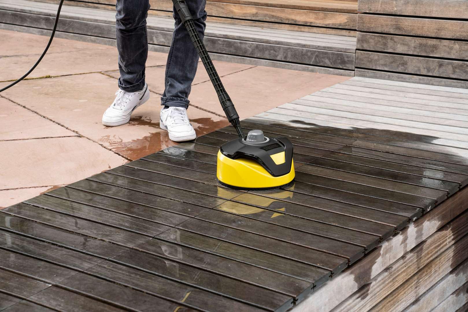Kärcher, Hidrolimpiadora de Alta presión K 3 Power Control Home T 5, Inteligente Soporte con la App, Efectivo contra la Suciedad Diaria, 120 Bar, 1,600 W, 380 L/h