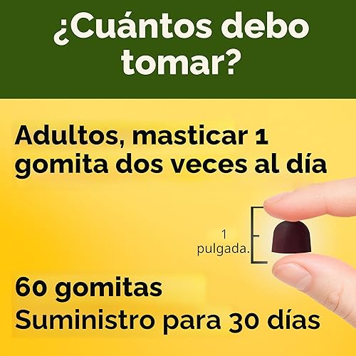 Miniatura 4 de Gomas de Ashwagandha Nature Made, veganas, Ashwagandha KSM 66 para el apoyo al estrés, 60 unidades, suministro para 30 días