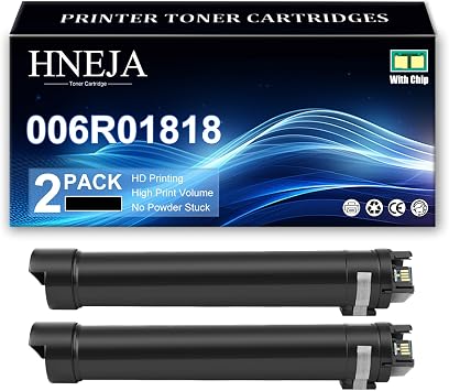 B7100 Toner Cartridge Replacement, Compatible 006R01818 Toner Cartridges for Xerox Versalink B7100 B7125 B7125S B7125T B7130 B7130T B7130S B7135 B7135S B7135T Printer,Black-2 Pack