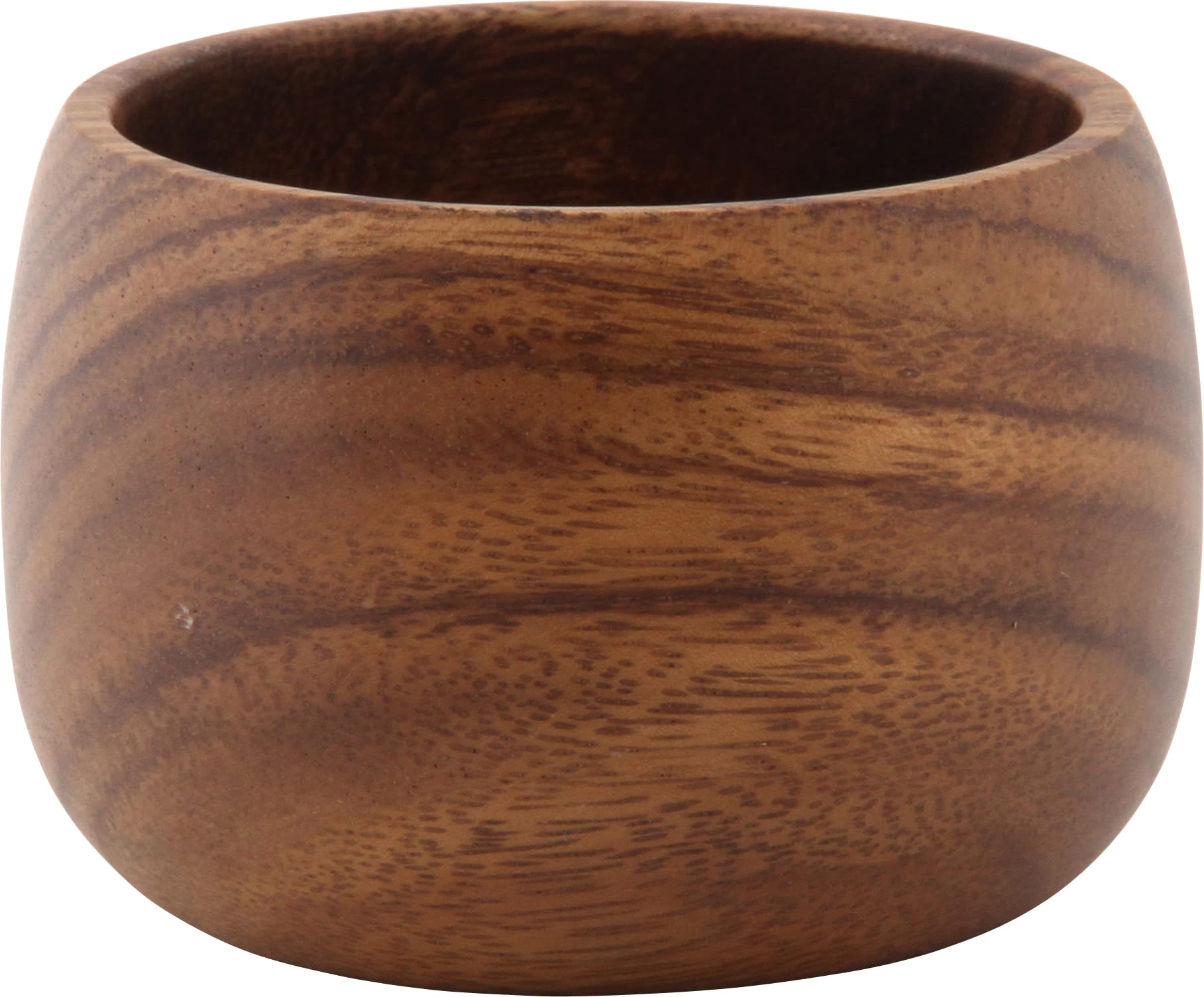 Acacia Wood Salad Bowl – Warm Natural Finish