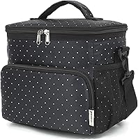 Vista 18 de Lonchera térmica para adultos/mujeres/hombres, lonchera grande reutilizable, hielera suave a prueba de fugas, lonchera térmica con correa ajustable