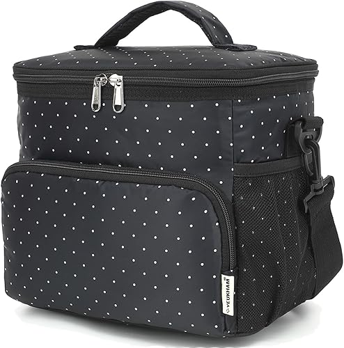 Miniatura 18 de Lonchera térmica para adultos/mujeres/hombres, lonchera grande reutilizable, hielera suave a prueba de fugas, lonchera térmica con correa ajustable