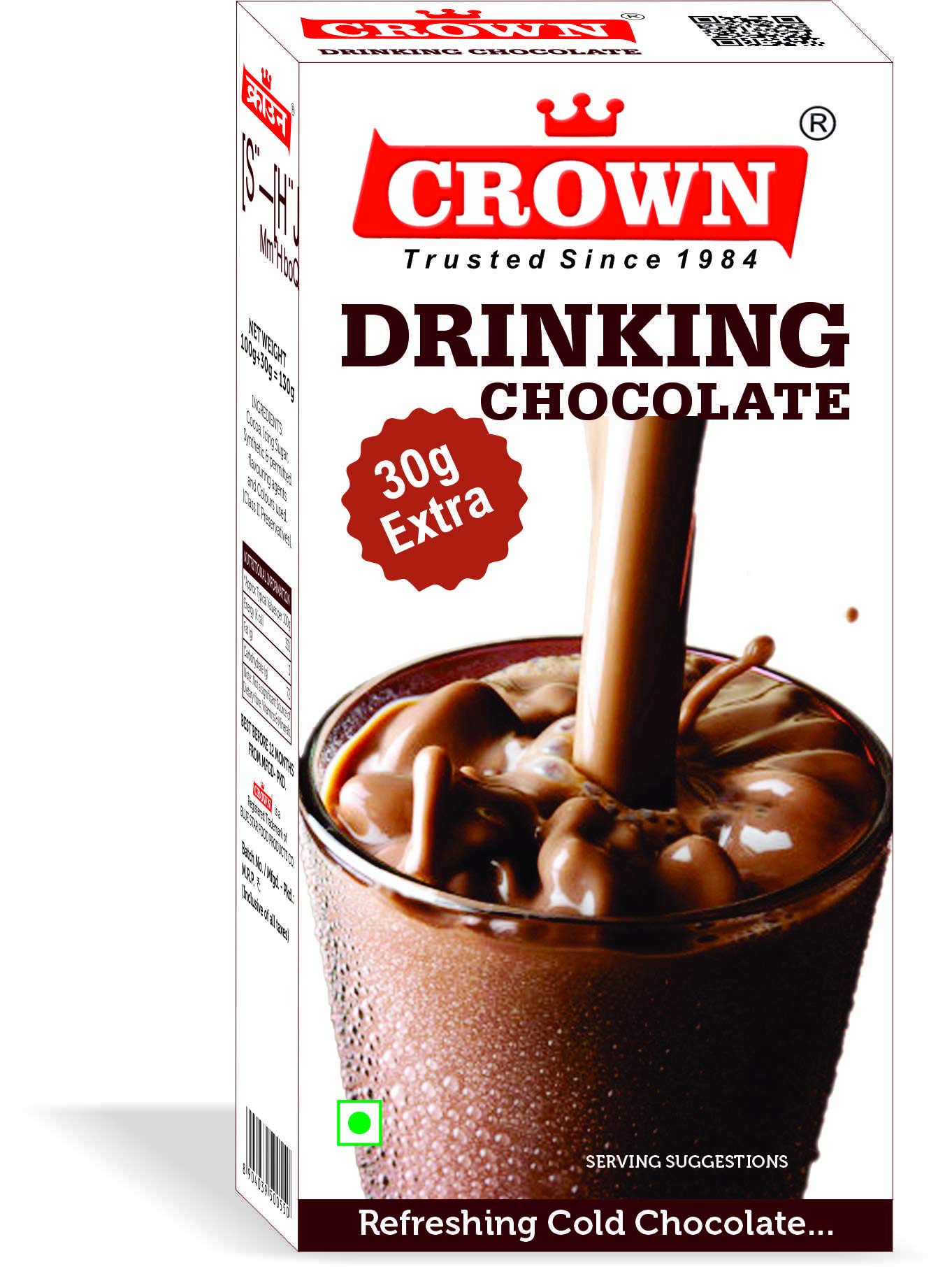 Drinking Chocolate/Drinking Cocoa 330g - (110g x Pack of 3, Total:330g)-image-28