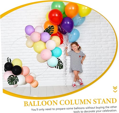 Miniatura 5 de BESTOYARD 8 piezas de decoración de escritorio para globos, soporte para globos, soporte para globos, soporte para globos, soporte para globos,