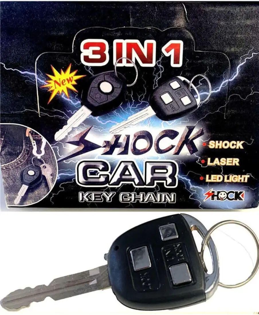 Electric Shocking Prank Toy – Funny Shock Gag for April Fool, Magic Trick Joke Toy, Novelty Gift for Friends, Party Trick Toy for Kids & Adults (Shocking Key Chain)-image-17