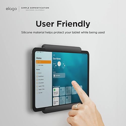 Miniatura 10 de elago Home Hub Mount Negro - Soporte de pared para iPad Montaje Homekit Fácil instalación Sin arañazos Gestión de cables incluida - para iPad Mini,
