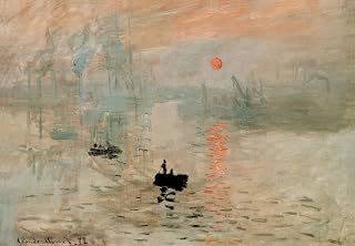 Claude Monet - Impression Sunrise 1872 - NEW Fine Arts Poster