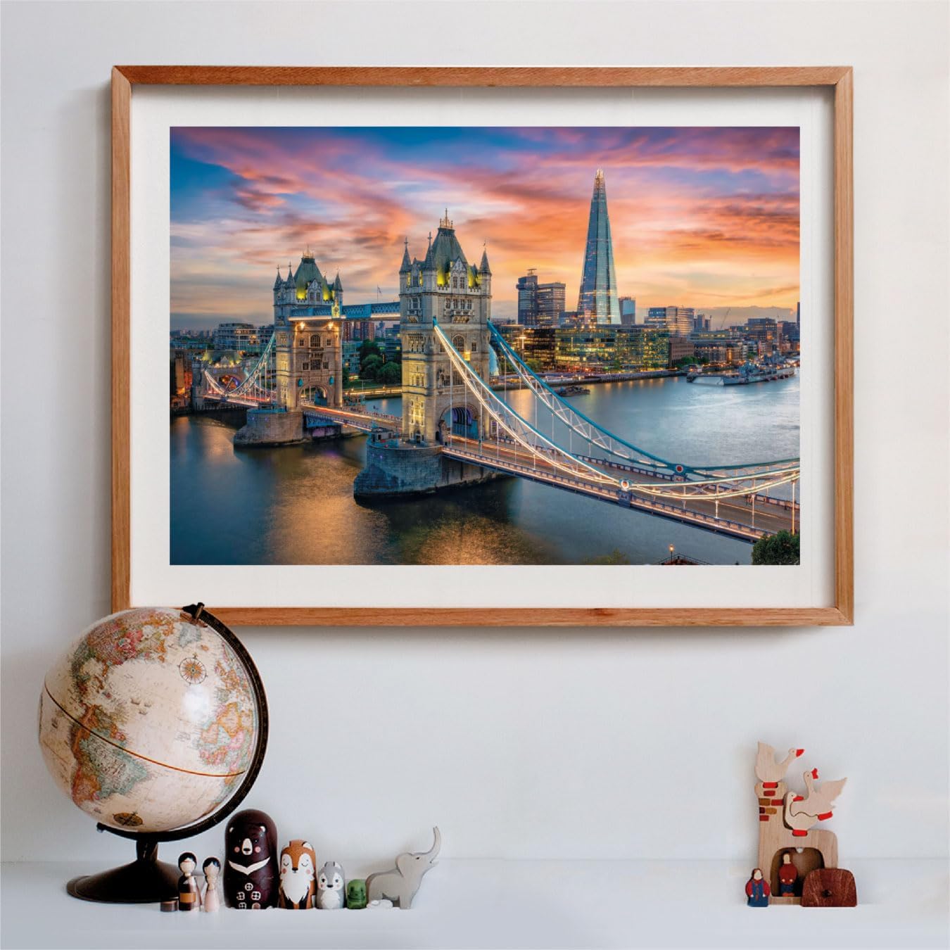 Clementoni Jigsaw Puzzle Collection - London Twilight 1500 Pieces - Poster Included, Puzzle for Adults 14-99 Years, Gift for Men/Women, City, London, UK, Made in Italy, 31715