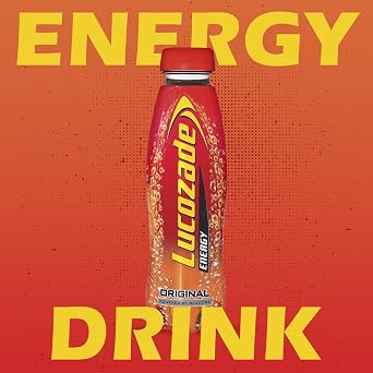 Lucozade Energy Original Drink in Pet Bottle 380 ml (Pack of 24)