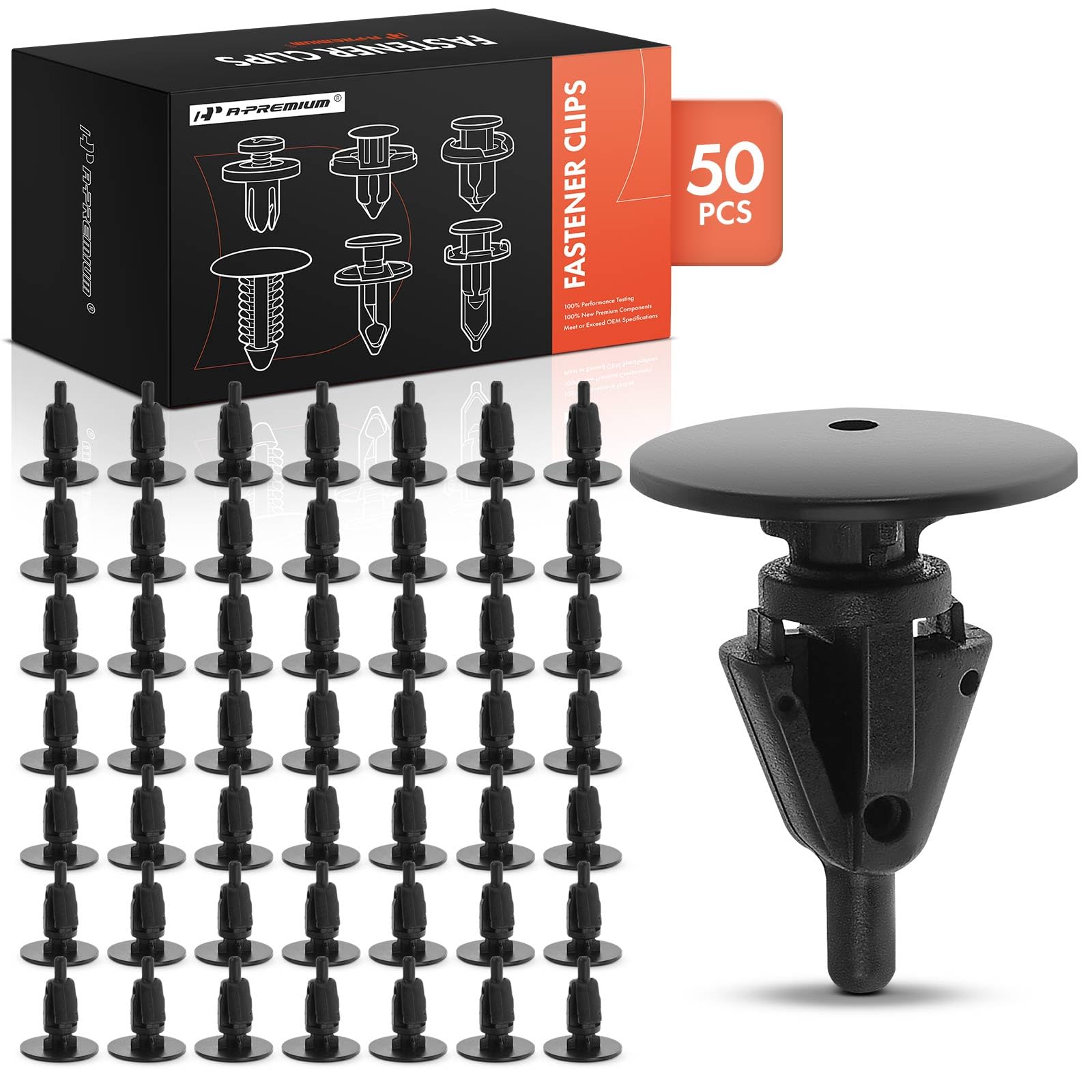 Clips de nailon para instalar paneles basculantes en Toyota Camry y Lexus SC400 8