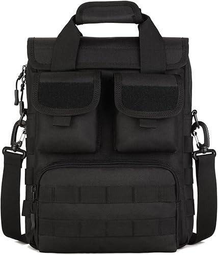 Maletín táctico militar para laptop bolsa de mensajero bolso de hombro para hombre