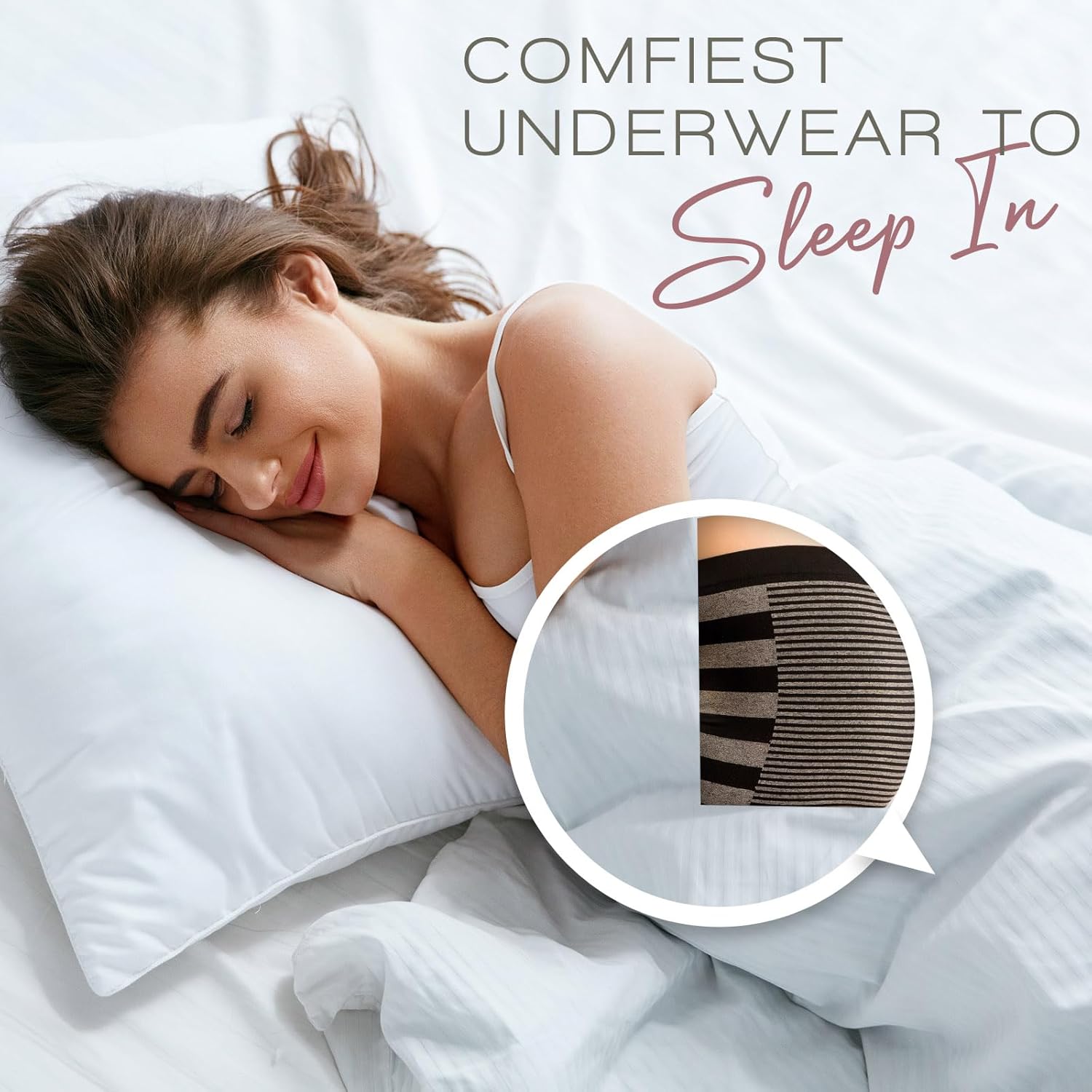 Alyce Ives Intimates Boyshort Panties for Women, Pack of 7, Seamless and No Show Under Clothing, Standard & Plus Sizes - Image 2