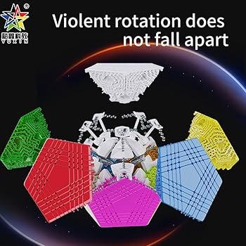 Amazon.com: HELLOCUBE YuXin Petaminx 9x9 Stickerless Cube12