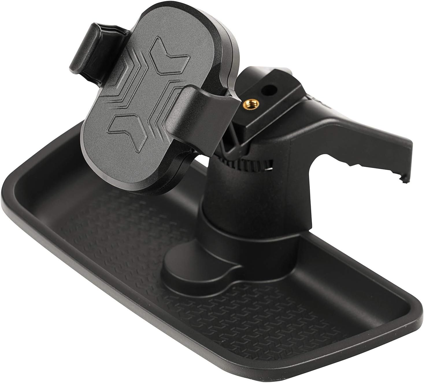 Rugged Ridge Multi-Mount Charging Phone Kit for Jeep Wrangler JK | Thermoplastic Olefin (TPO), Black | 13551.34 | Fits 2011-2018 Jeep Wrangler JK