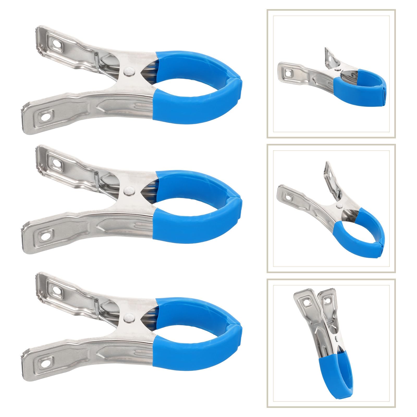 VICASKY Pinces de Réparation pour Saxophone et Clarinette 3 Pcs en Acier Inoxydable, Clips D'indentation Compacts pour Outils D'entretien D'instruments à Vent, Accessoires Pratiques