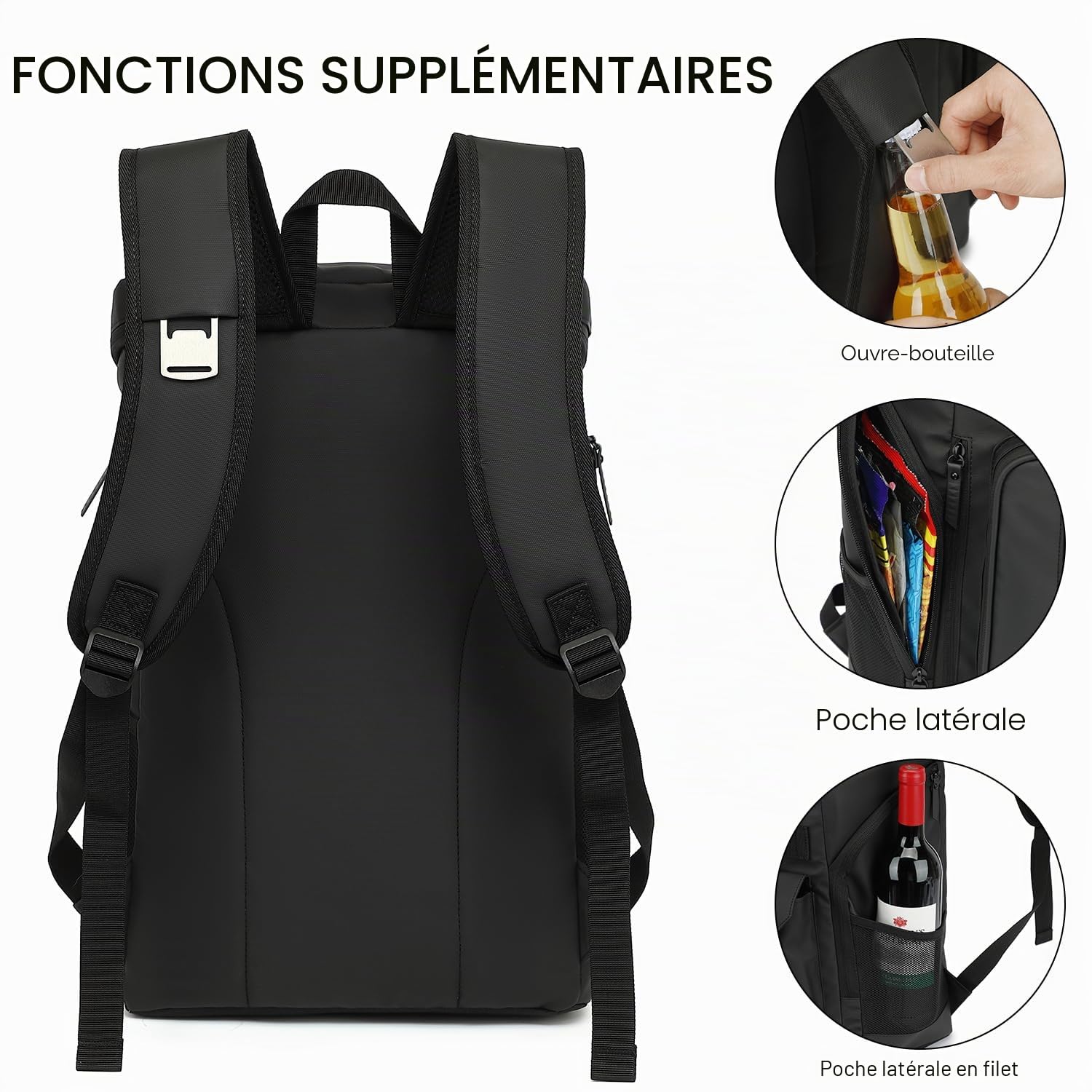 TUGUAN Sac à Dos Isotherme 30L Sac Pique Nique Isotherme Glacière Anti-Fuite pour Hommes, Femmes pour Déjeuner, Le Camping, la Randonnée, la Plage