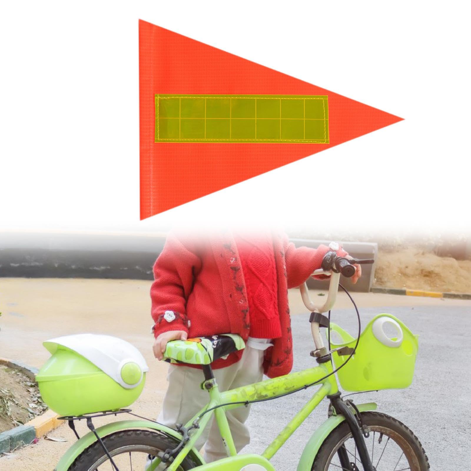 Drapeau De Sécurité Velo , Drapeau tricycle couché Drapeau pour vélo Drapeau De Sécurité Velo , Drapeau tricycle couché Drapeau pour vélo