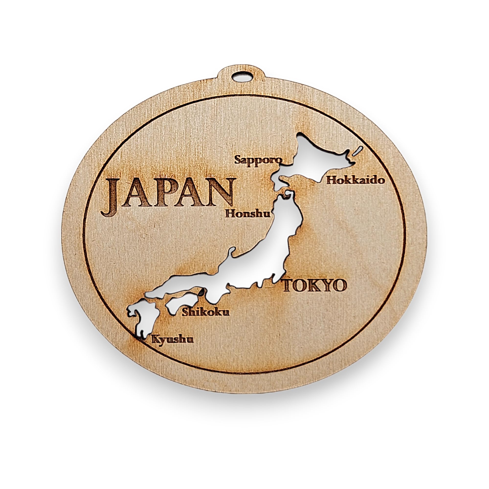 Personalized Japan Ornaments, Japanese Christmas Tree Ornaments, Souvenirs, Keepsakes, and Gifts