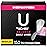 U by Kotex Balance Daily Panty Liners, Wrapped, Light Absorbency, Regular Length, 150 Count (Packaging May Vary)
