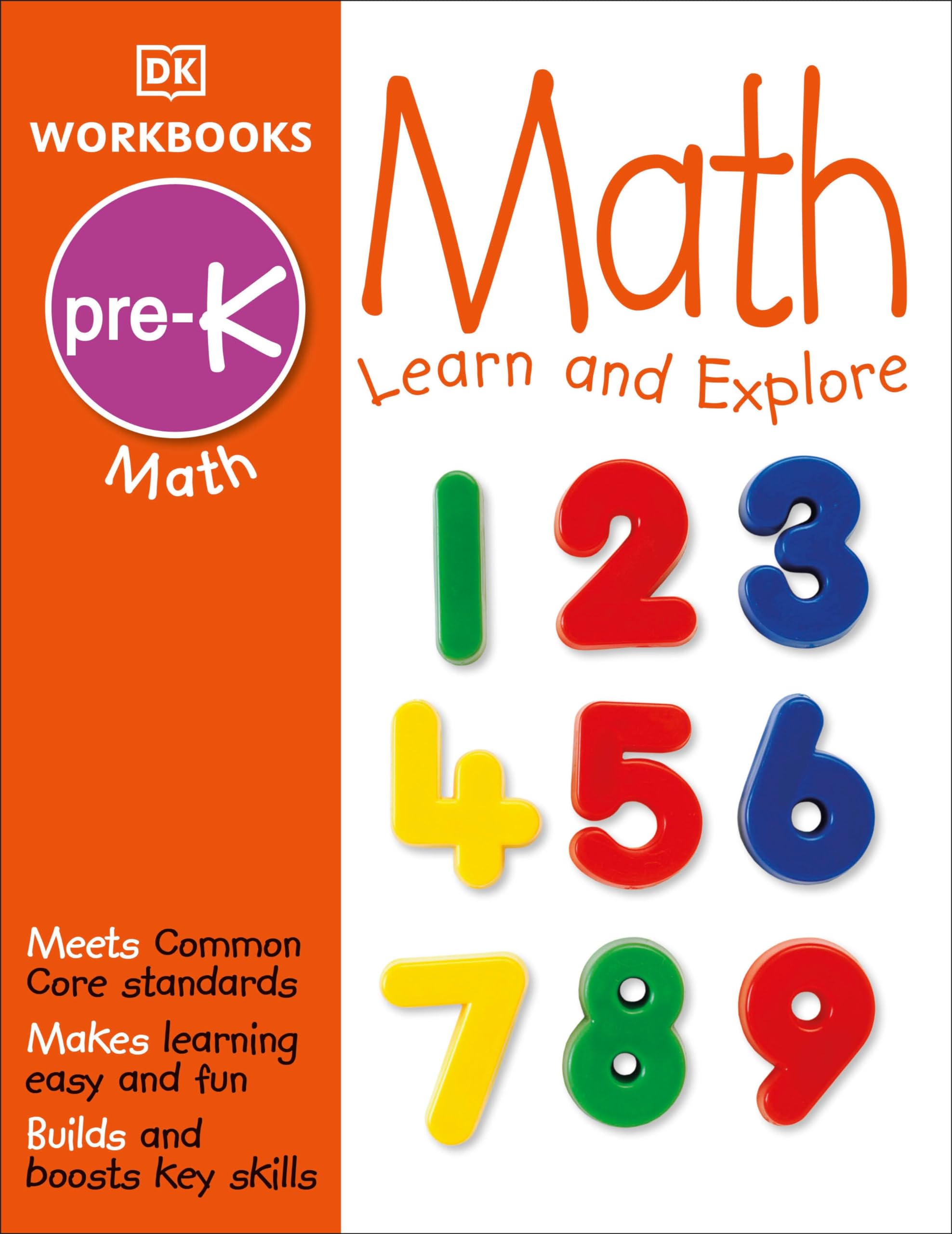 DK Workbooks: Math, Pre-K: Learn and Explore