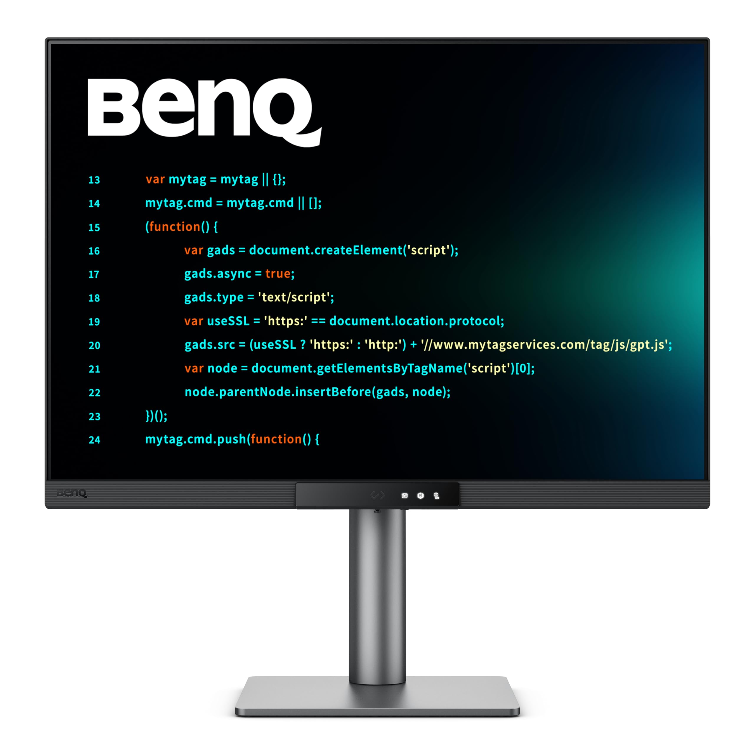 BenQ RD280UG with multiple coding environments
