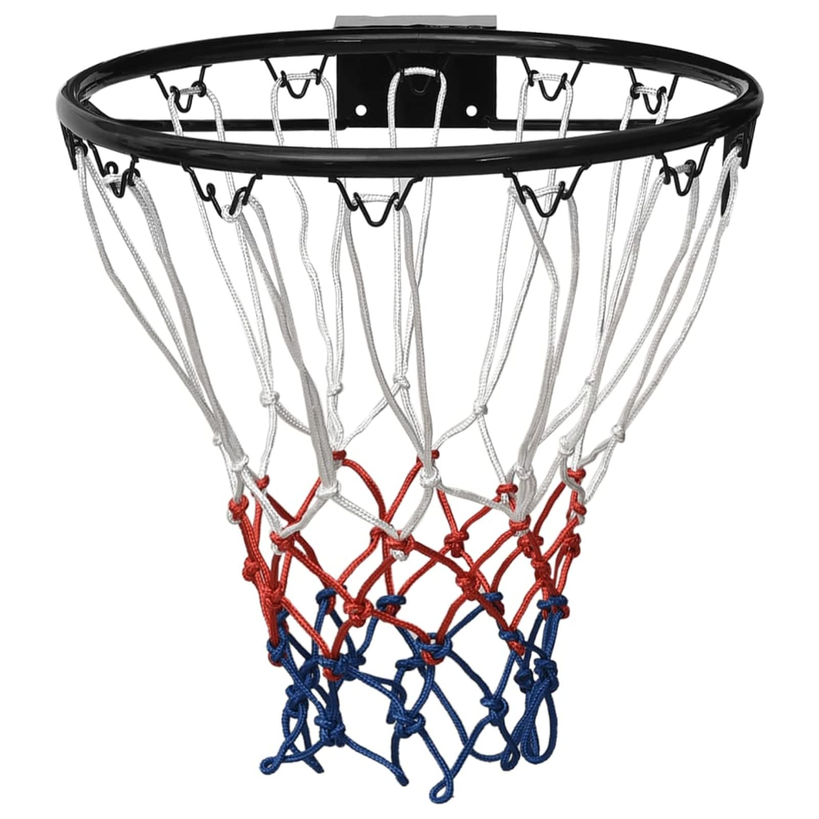 Canestro da Basket Nero 39 cm Acciaio,Articoli Sportivi,Sport,Basket,Parti e Accessori canestro Basket,Cerchi da basket-93661